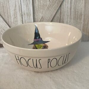 Rae Dunn LARGE Hocus Pocus Witch Bowl